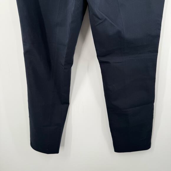 H&M Pants Women's Size 10 NWT Dark Navy Business Office Work Slacks Stretch - Picture 11 of 16